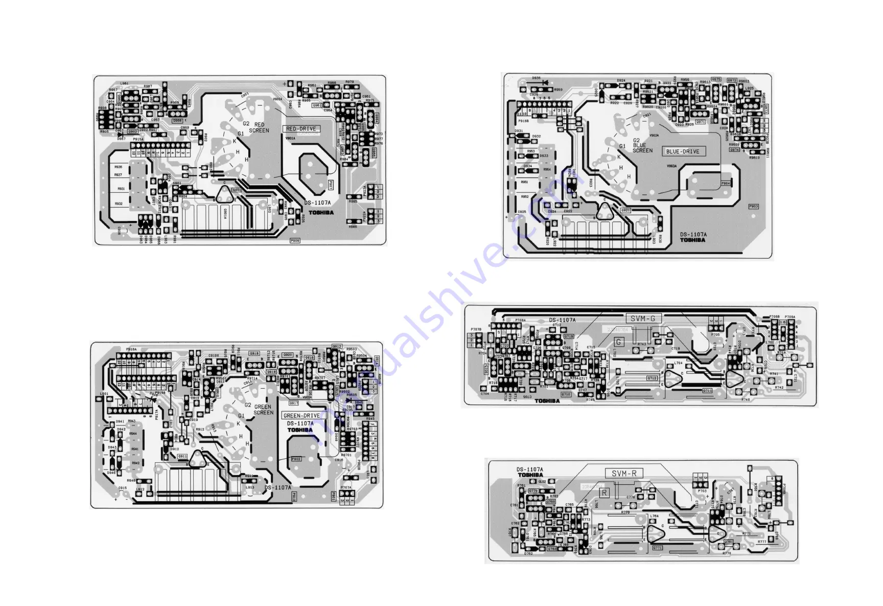 Toshiba 61PH18P Service Manual Download Page 64