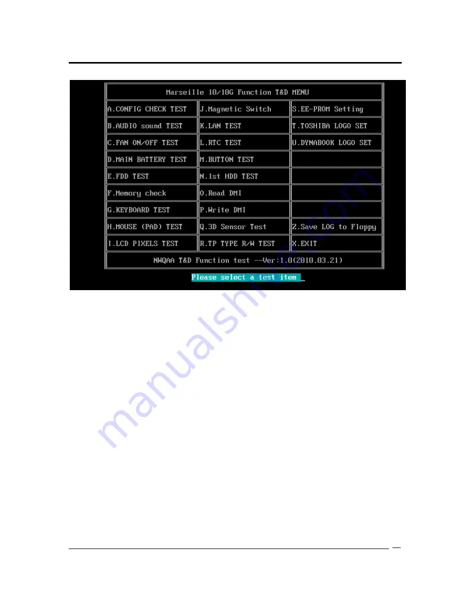 Toshiba A660-BT3G25X Maintenance Manual Download Page 154