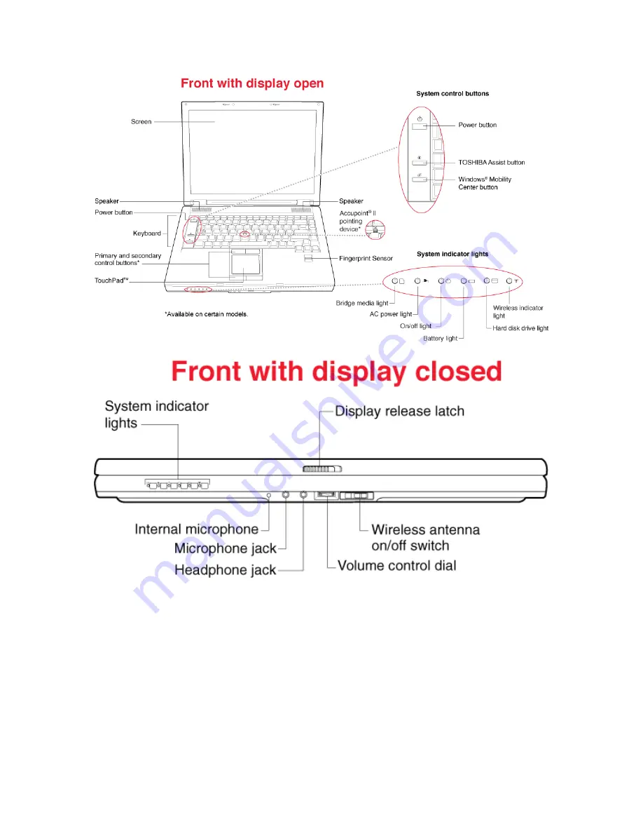 Toshiba A9-S9013 Specifications Download Page 6