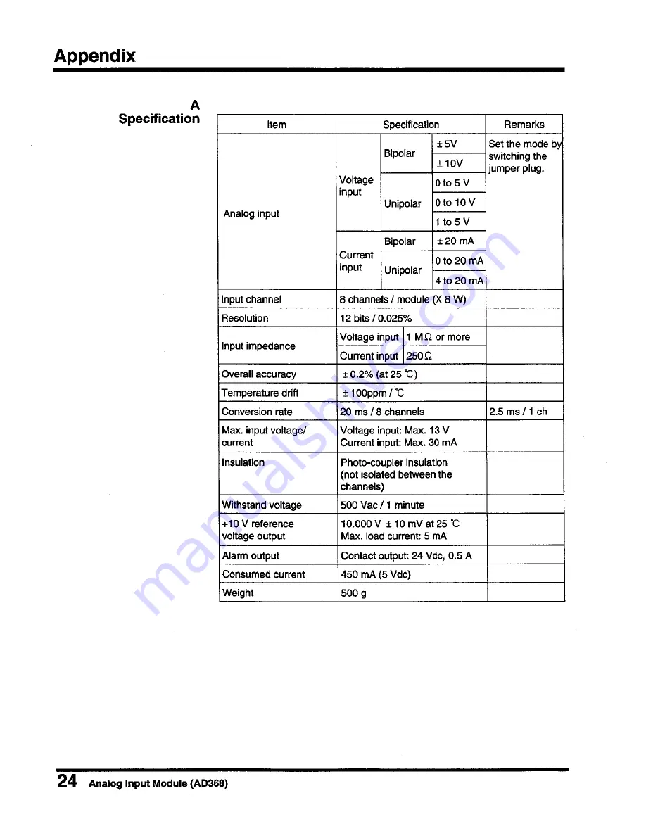 Toshiba AD368 User Manual Download Page 26