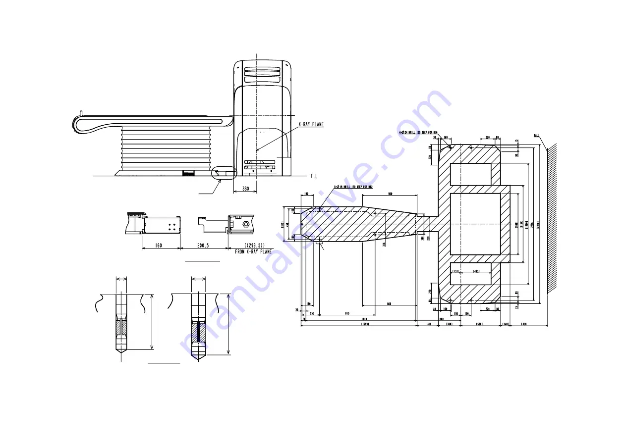 Toshiba Aquilion TSX-101A/H Series Site Planning Manual Download Page 54