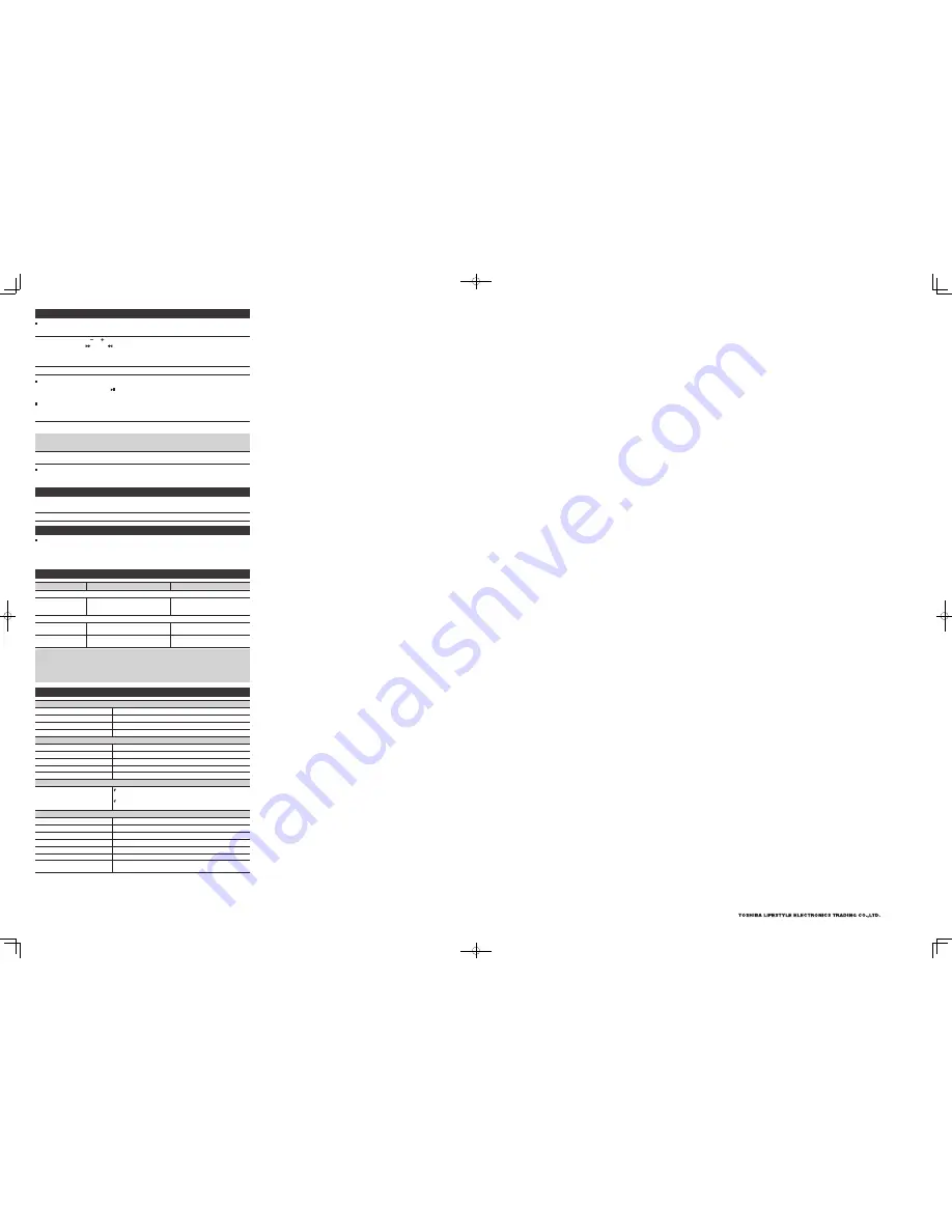 Toshiba ASC400-T Operation Manual Download Page 4