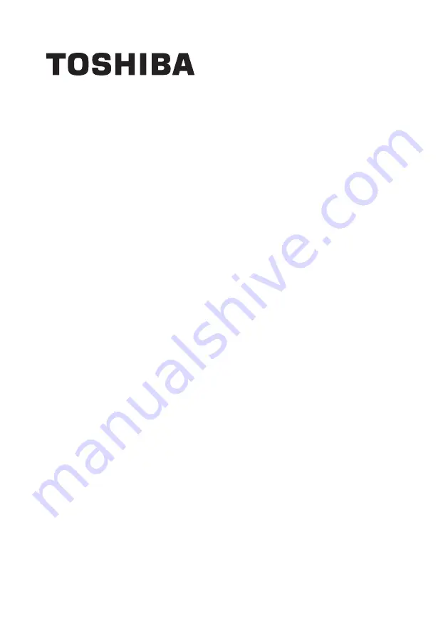 Toshiba AW-DUM1000JS Owner'S Manual Download Page 1