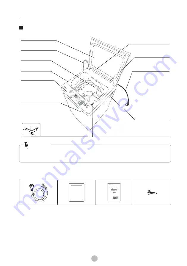 Toshiba AW-DUM1000JS Owner'S Manual Download Page 9