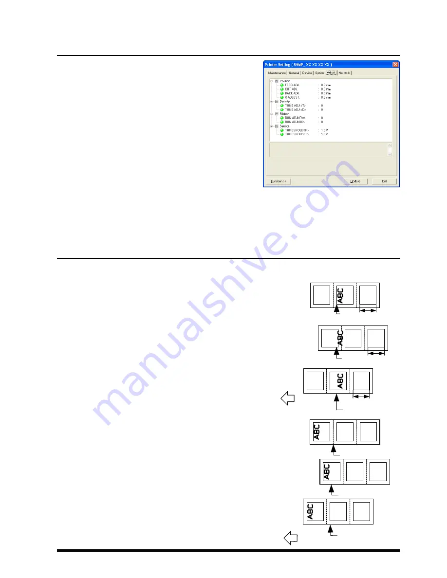 Toshiba Bar Code Printer Network Tool Operation Manual Download Page 54