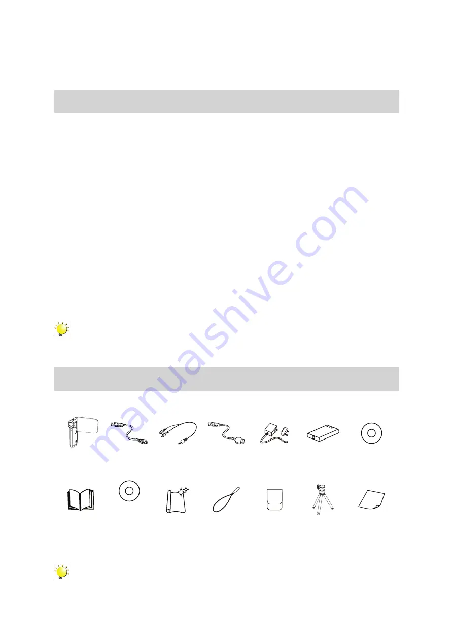 Toshiba CAMILEO P20 User Manual Download Page 6