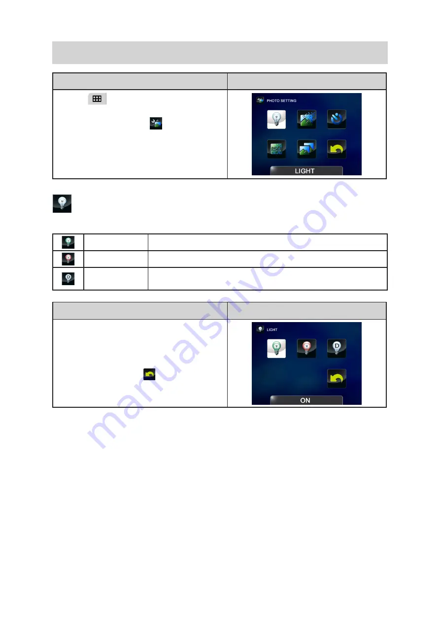 Toshiba CAMILEO P20 User Manual Download Page 22