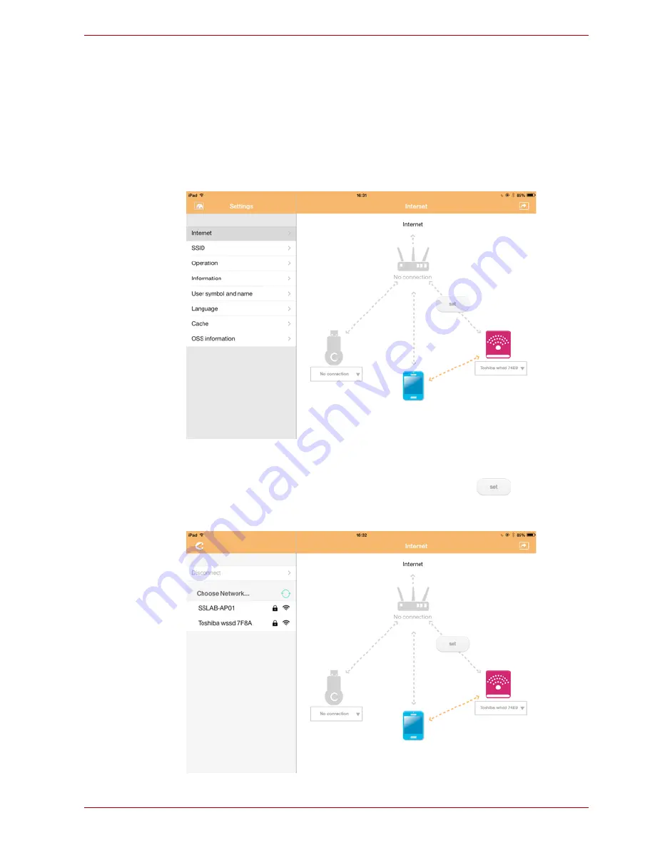 Toshiba Canvio AeroCast User Manual Download Page 110