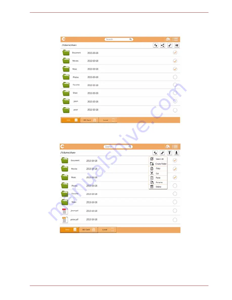 Toshiba CANVIO AEROMOBILE User Manual Download Page 262