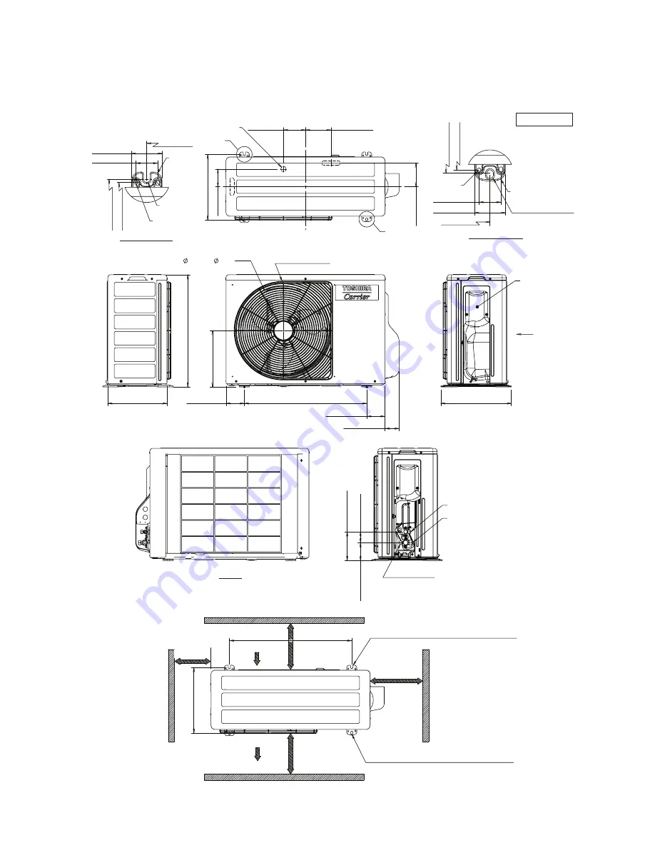 Toshiba Carrier RAS-09EACV-UL Service Manual Download Page 17