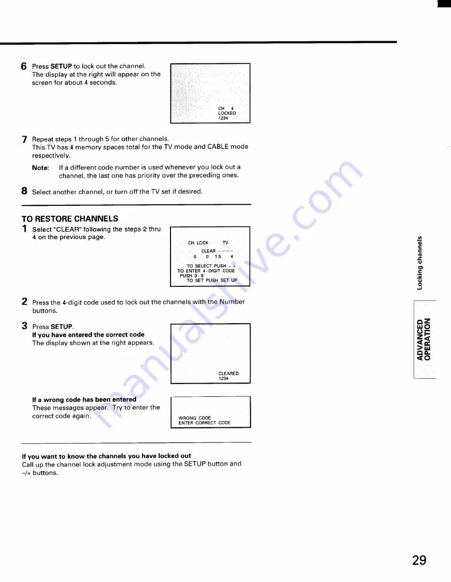 Toshiba CE35D10 Owner'S Manual Download Page 29