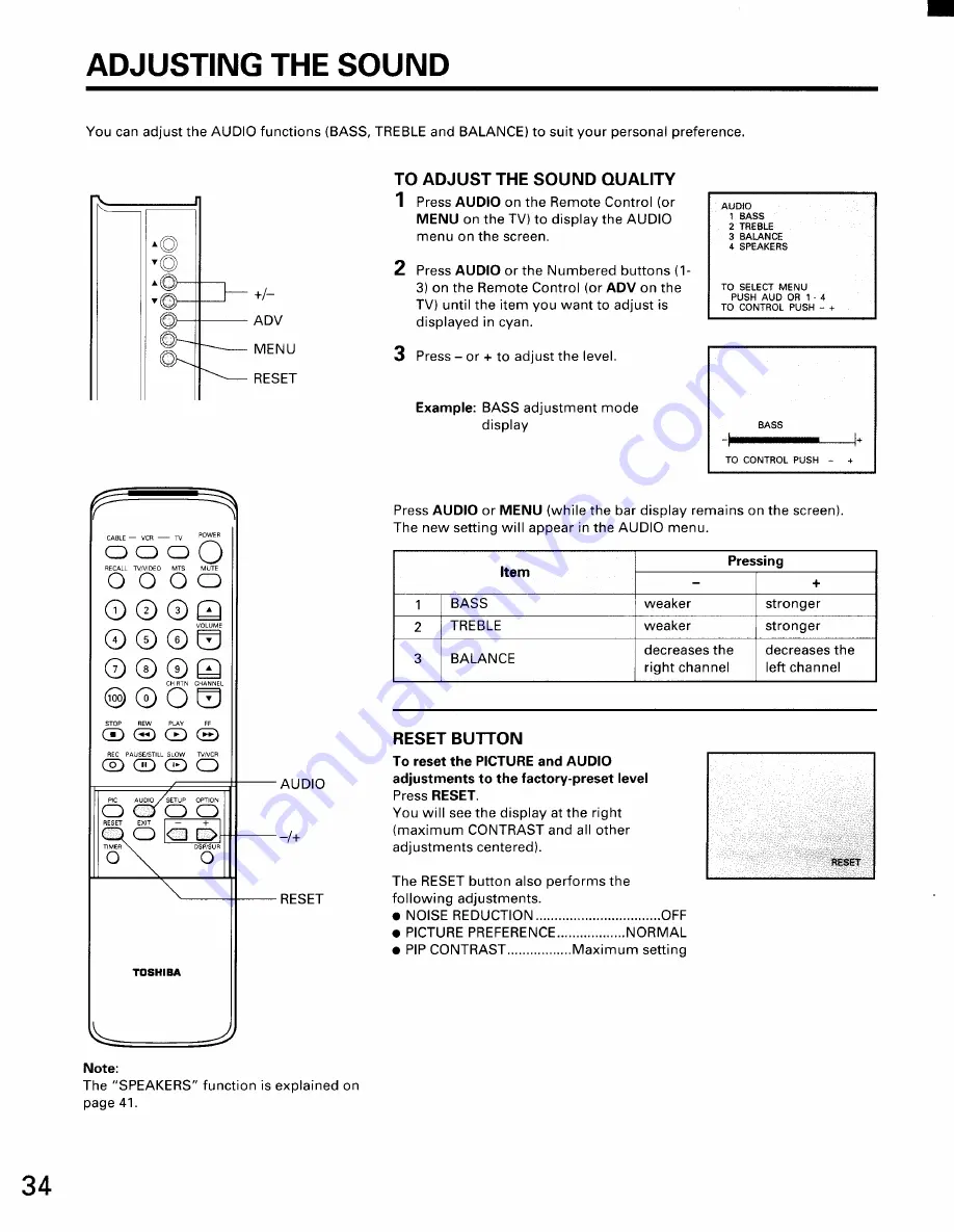 Toshiba CE35D10 Owner'S Manual Download Page 34