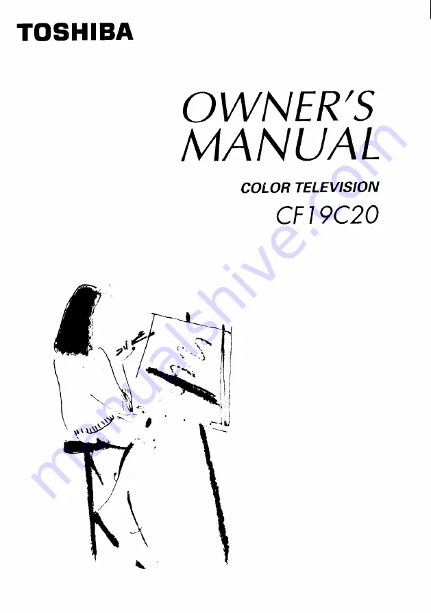 Toshiba CF19C20 Owner'S Manual Download Page 1