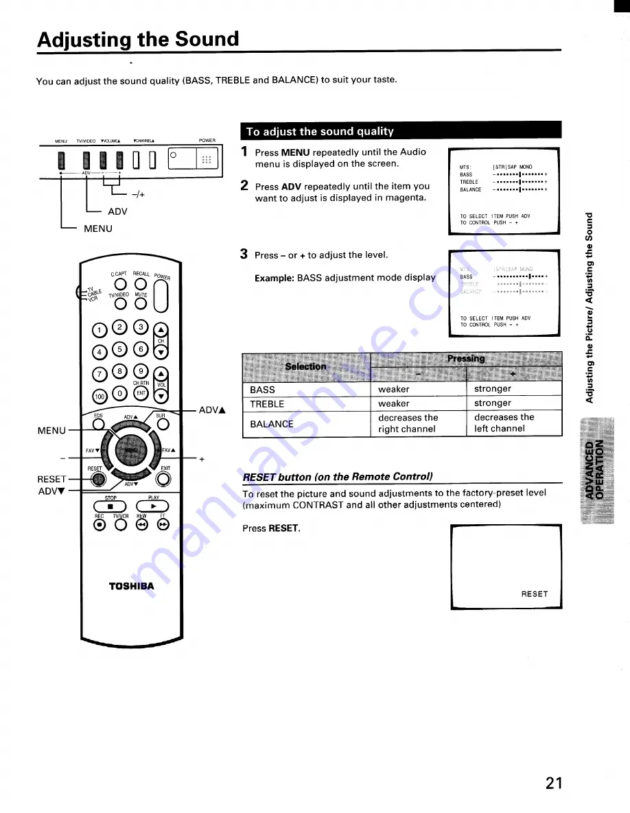 Toshiba CF20F40 Скачать руководство пользователя страница 21