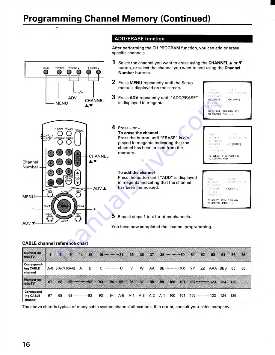 Toshiba CF32F50 Owner'S Manual Download Page 16