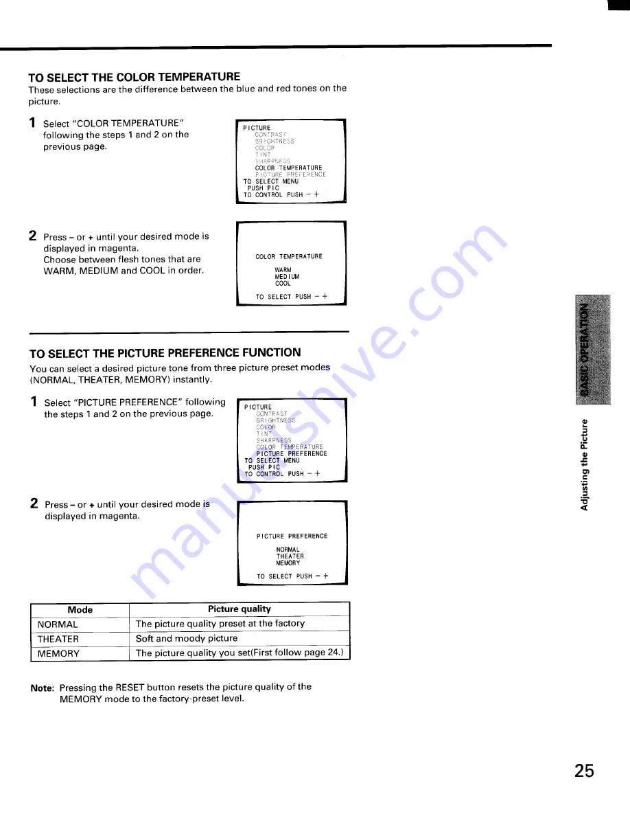 Toshiba CF35D50 Скачать руководство пользователя страница 25