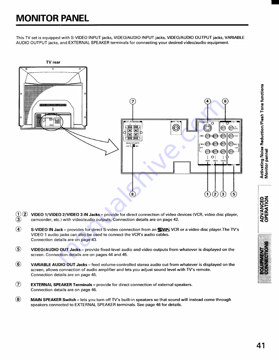 Toshiba CF35D50 Owner'S Manual Download Page 41