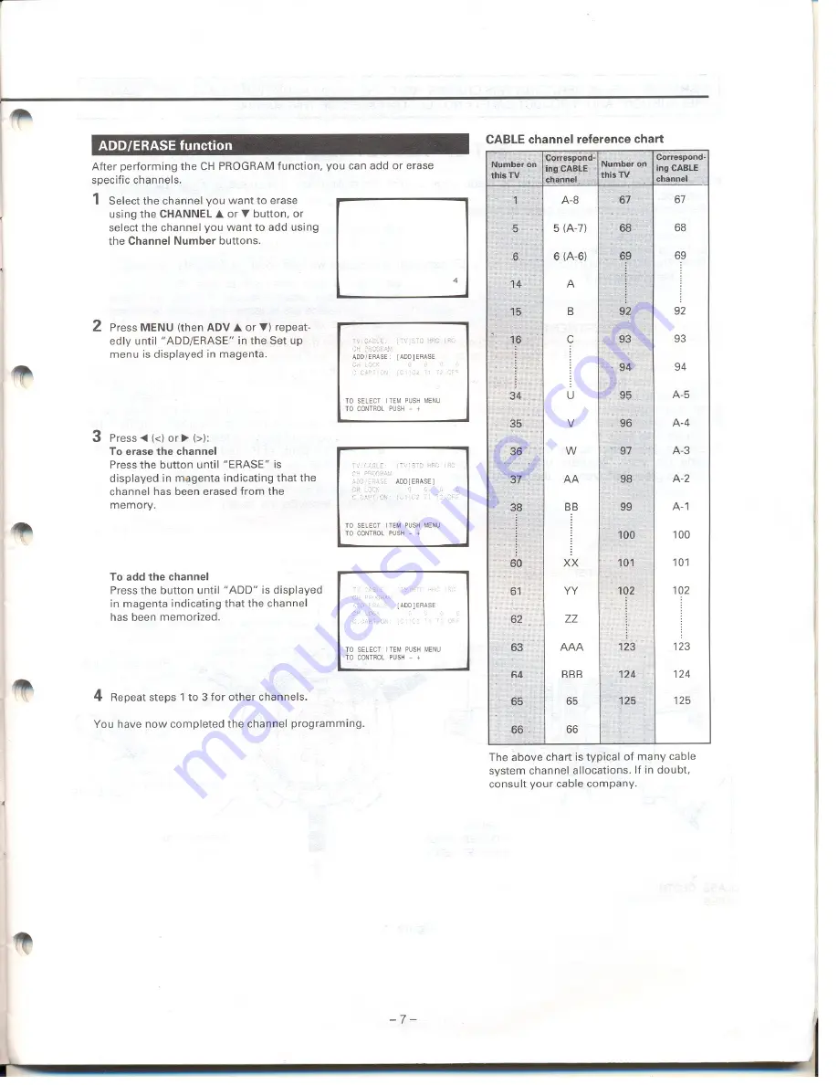 Toshiba CL14F22 Service Manual Download Page 4