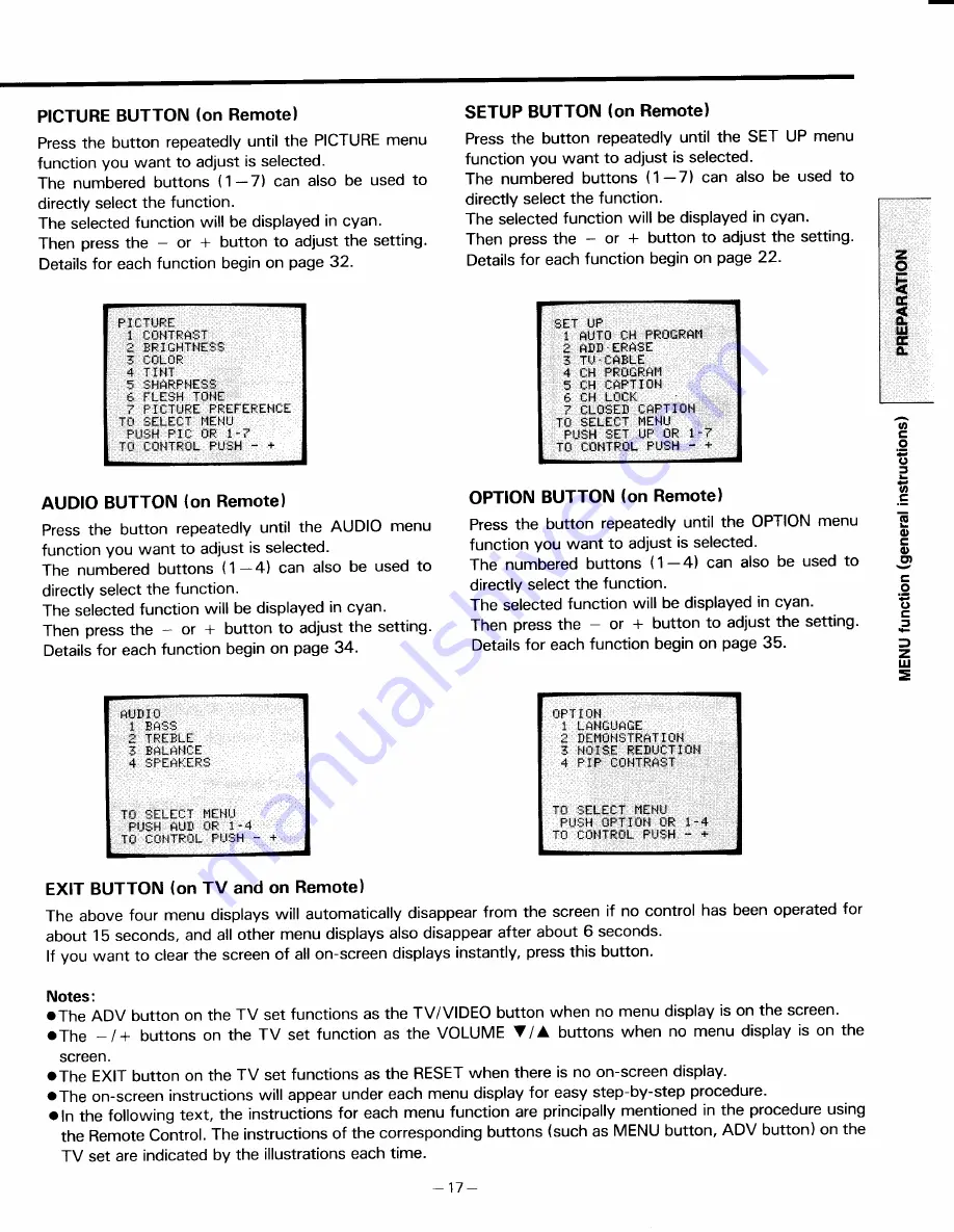 Toshiba CN32C90 Скачать руководство пользователя страница 17