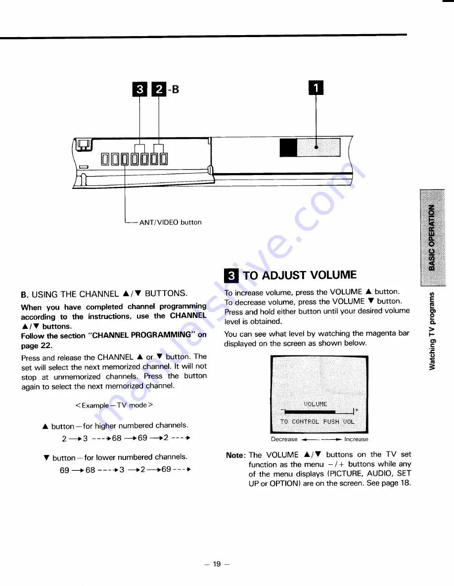 Toshiba CN32C90 Скачать руководство пользователя страница 19