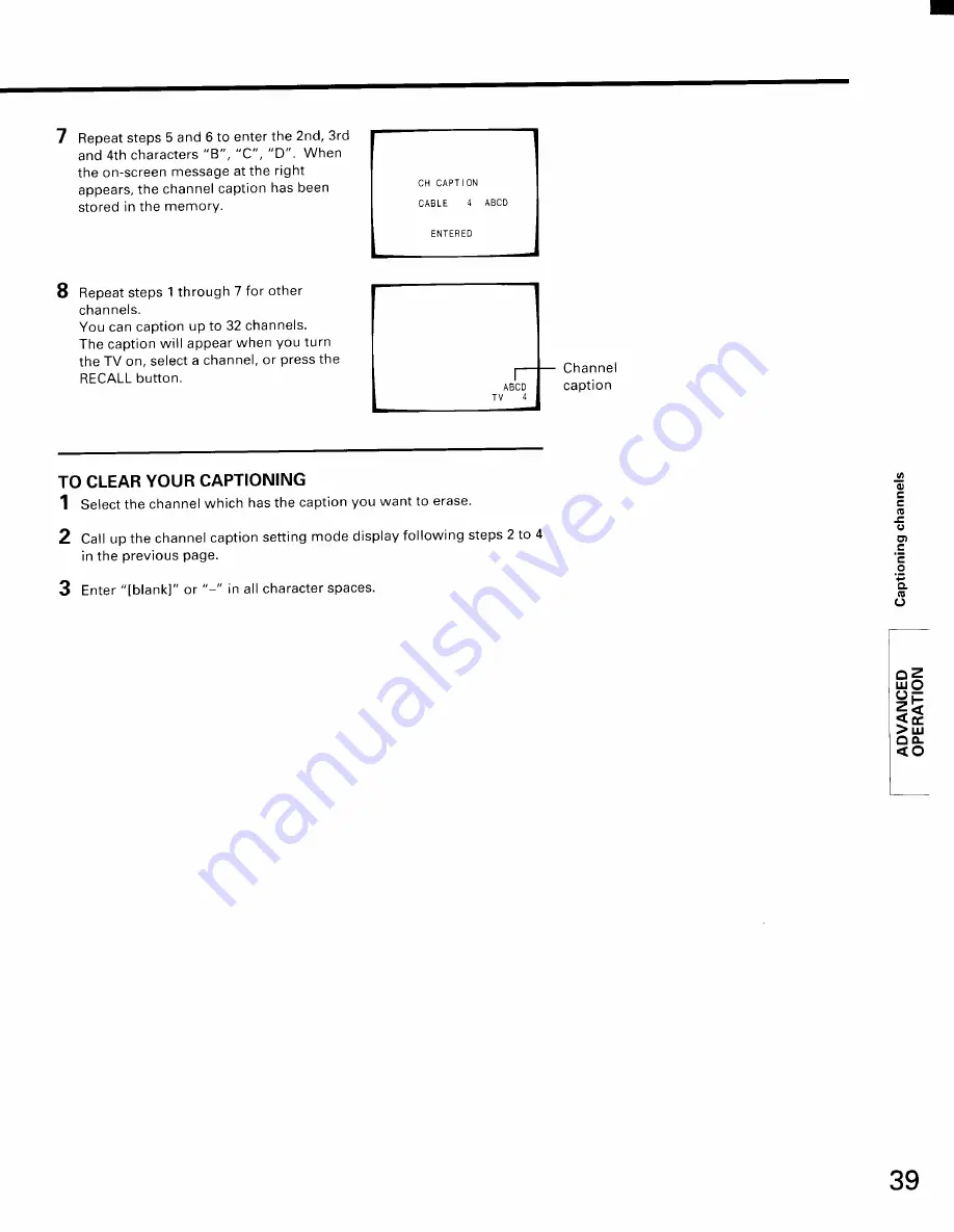 Toshiba CN32D90 Скачать руководство пользователя страница 39