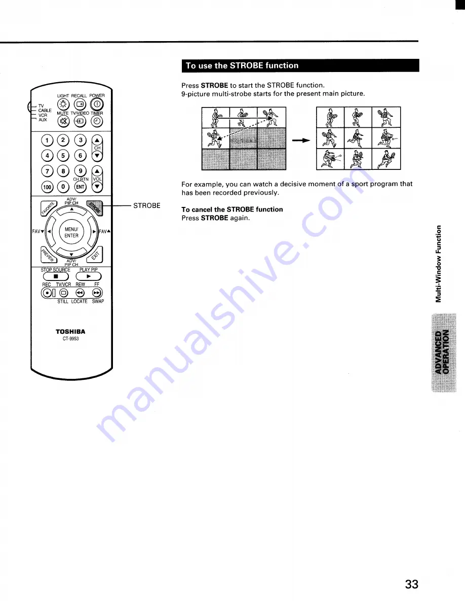 Toshiba CN32H95 Owner'S Manual Download Page 33