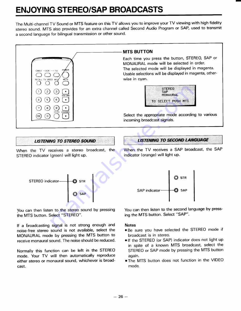 Toshiba CN35C90 Скачать руководство пользователя страница 26