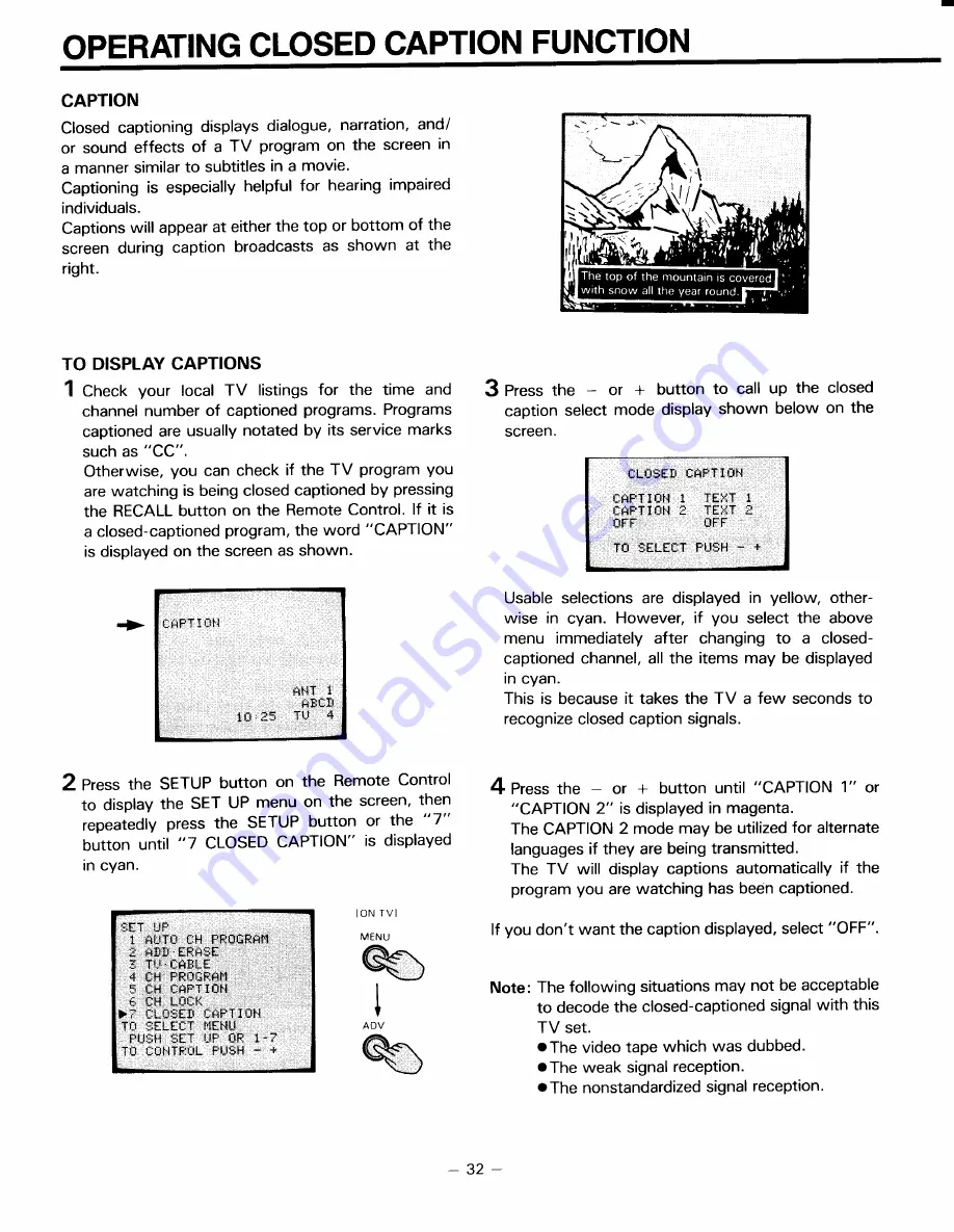 Toshiba CN35C90 Owner'S Manual Download Page 32