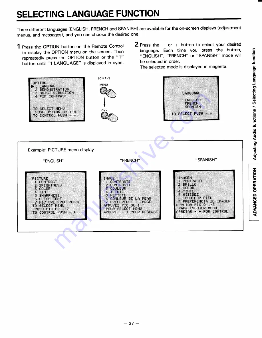 Toshiba CN35C90 Owner'S Manual Download Page 37