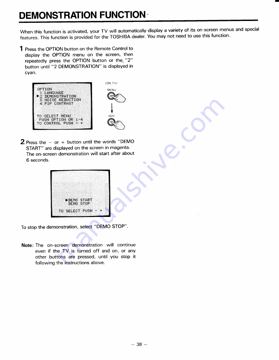 Toshiba CN35C90 Скачать руководство пользователя страница 38