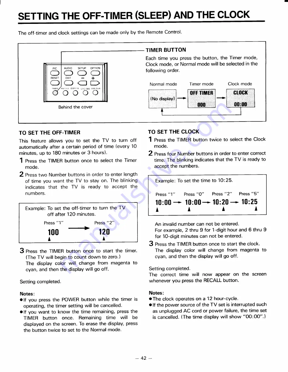 Toshiba CN35C90 Owner'S Manual Download Page 42