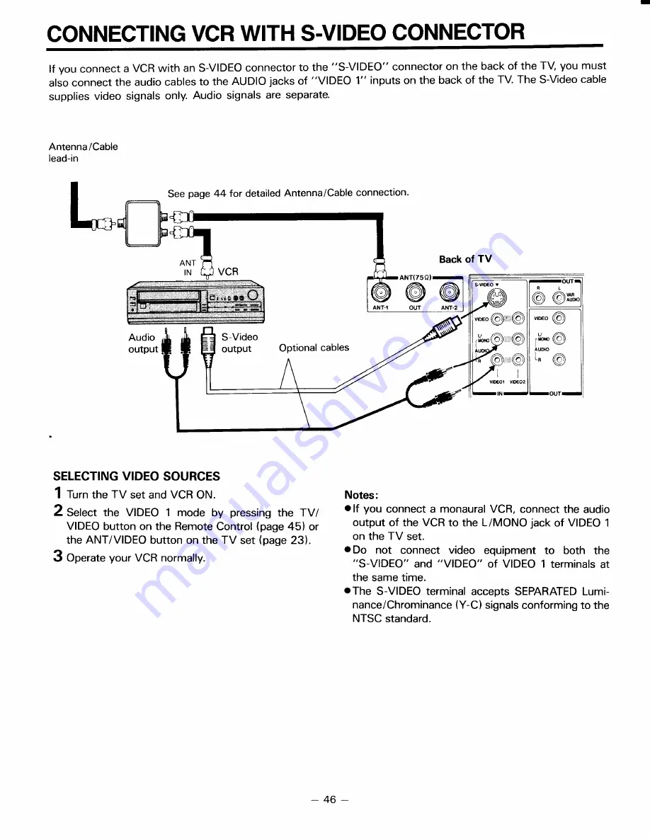 Toshiba CN35C90 Owner'S Manual Download Page 46