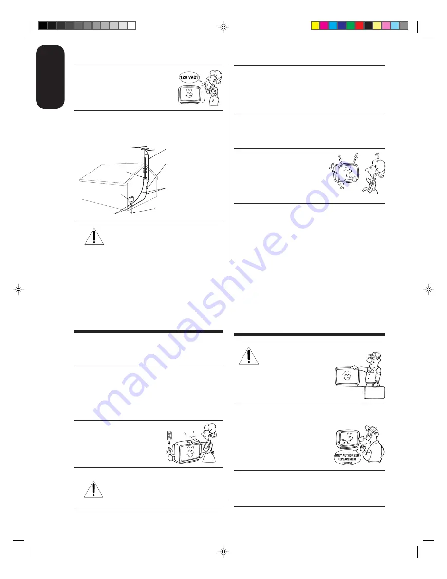 Toshiba ColorStream 27A42 Скачать руководство пользователя страница 4