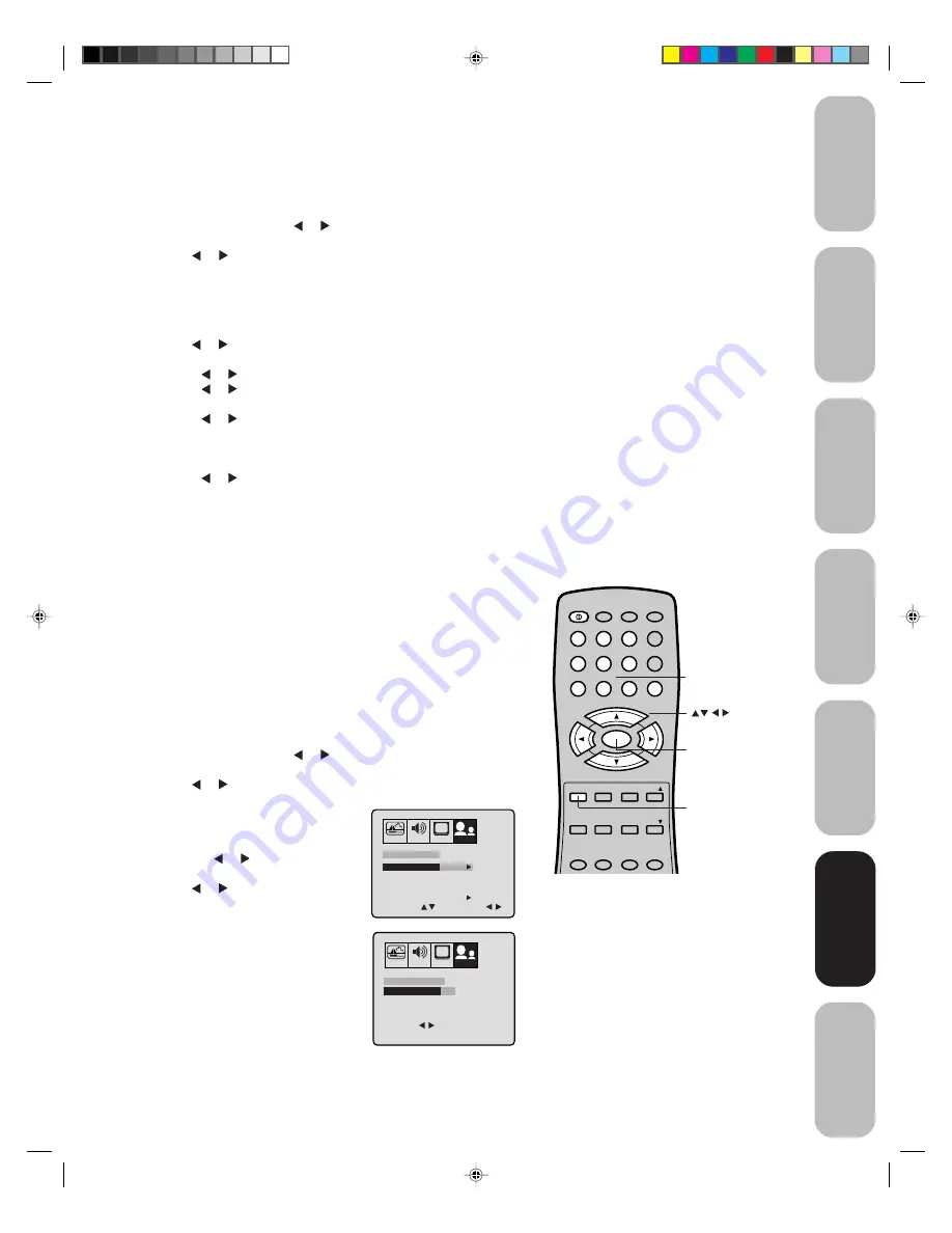 Toshiba ColorStream 27A42 Скачать руководство пользователя страница 21