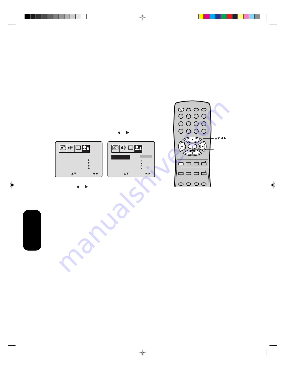 Toshiba ColorStream 27A42 Owner'S Manual Download Page 46