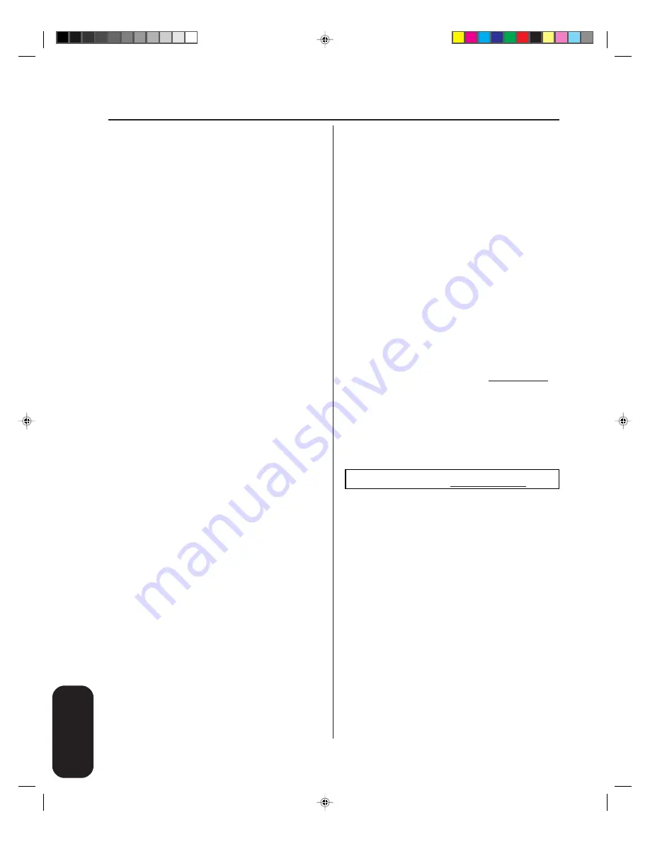 Toshiba ColorStream 27A42 Owner'S Manual Download Page 62