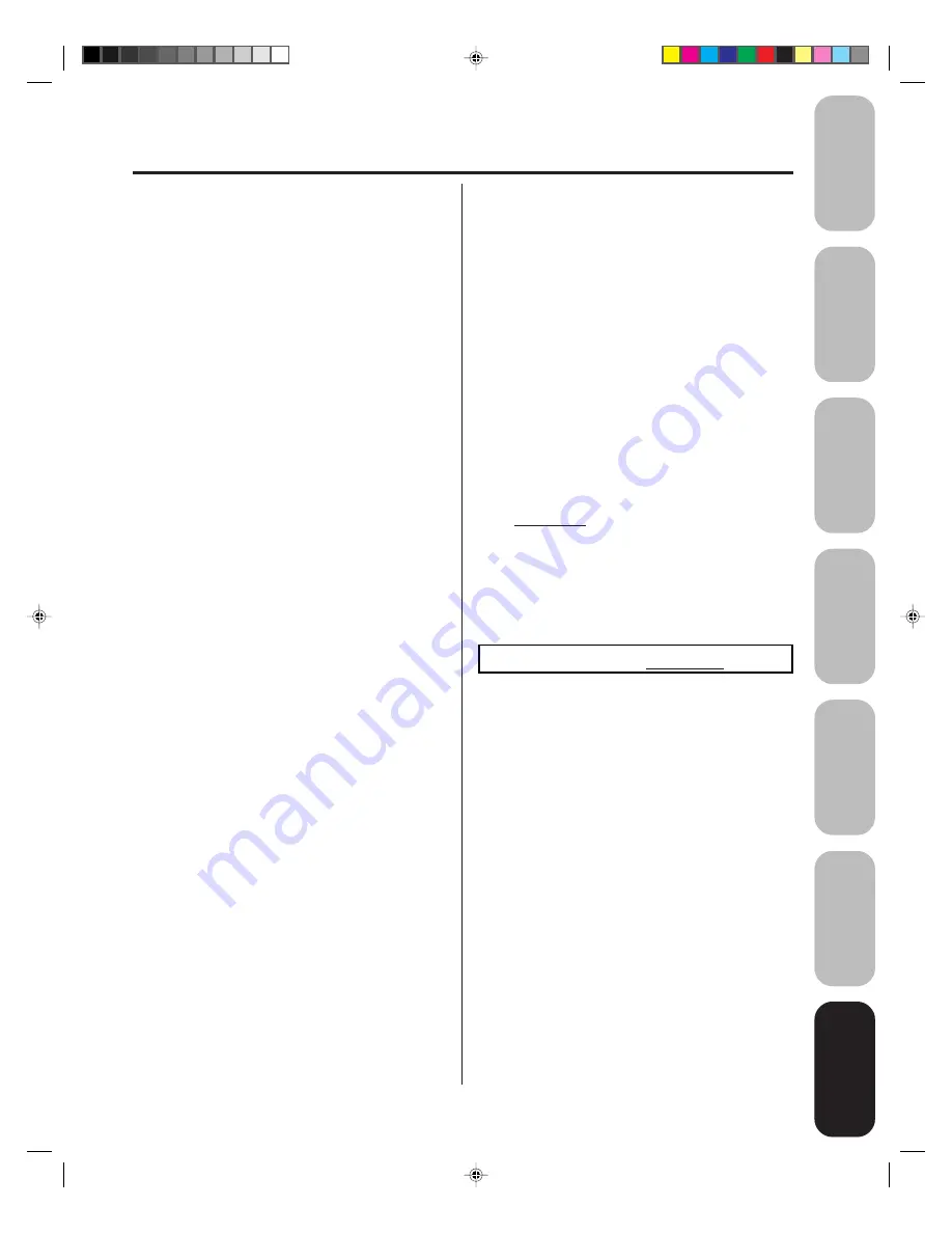 Toshiba ColorStream 27A42 Owner'S Manual Download Page 63