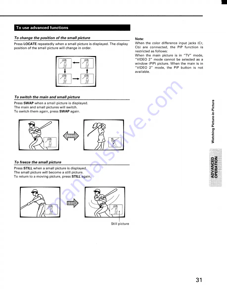 Toshiba ColorStream CN36G97 Скачать руководство пользователя страница 31