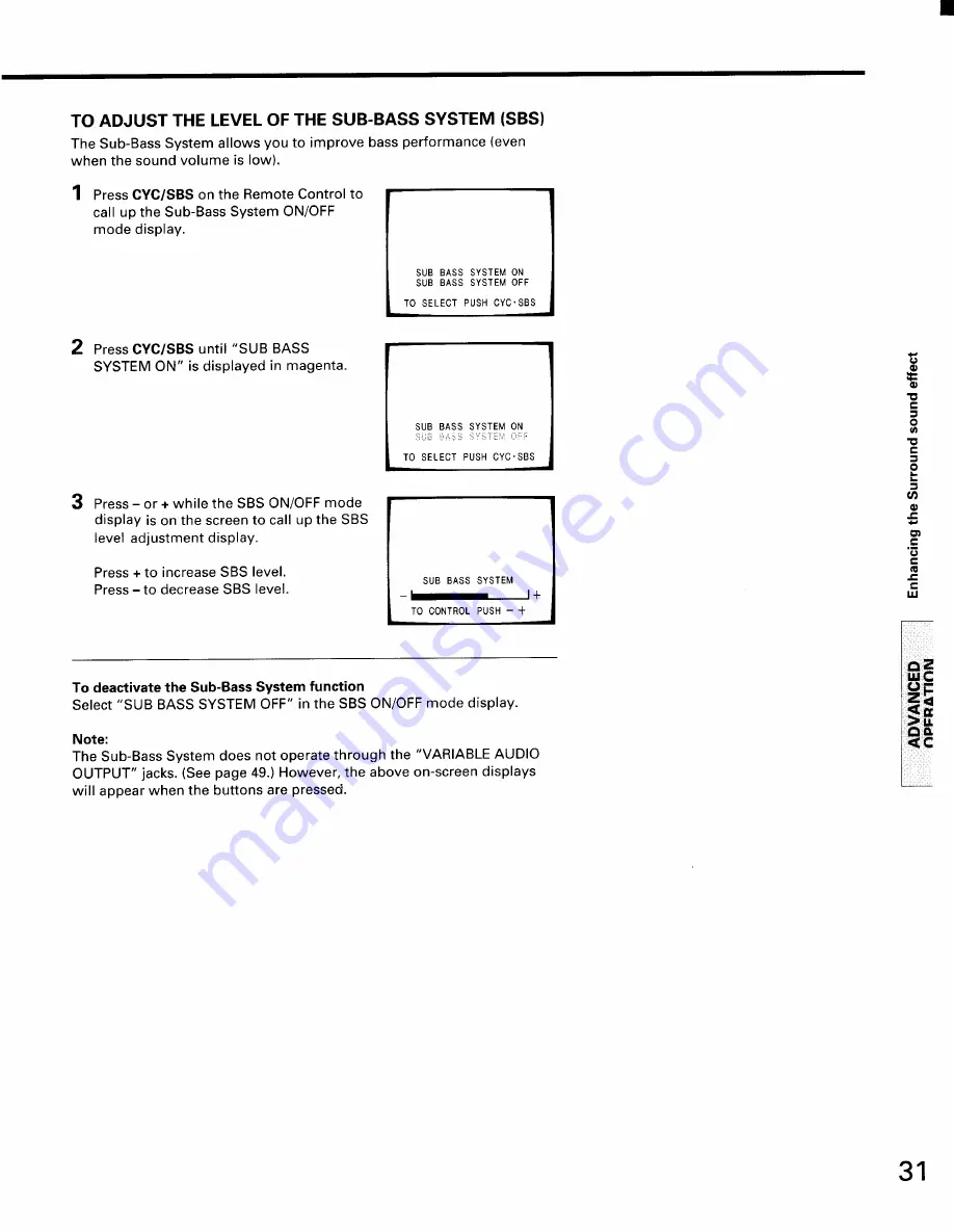 Toshiba CX32D70 Owner'S Manual Download Page 29