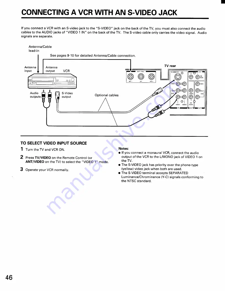 Toshiba CX32D70 Owner'S Manual Download Page 44