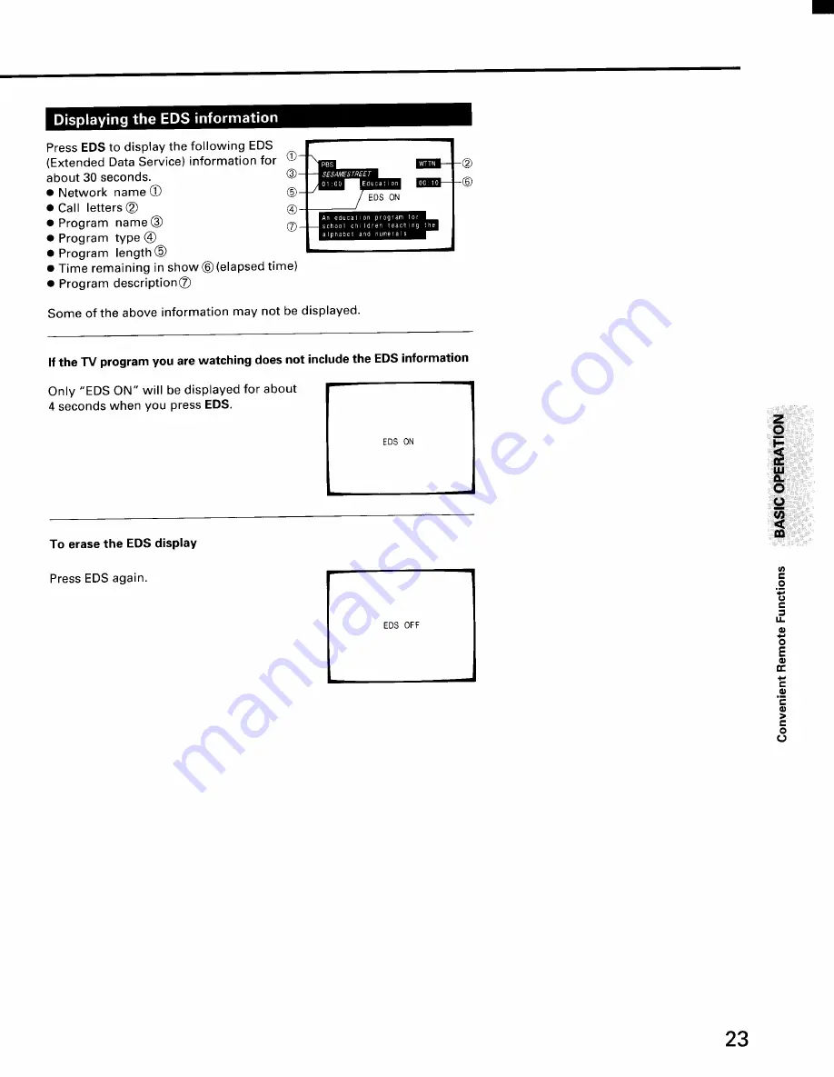 Toshiba CX32E70 Owner'S Manual Download Page 23