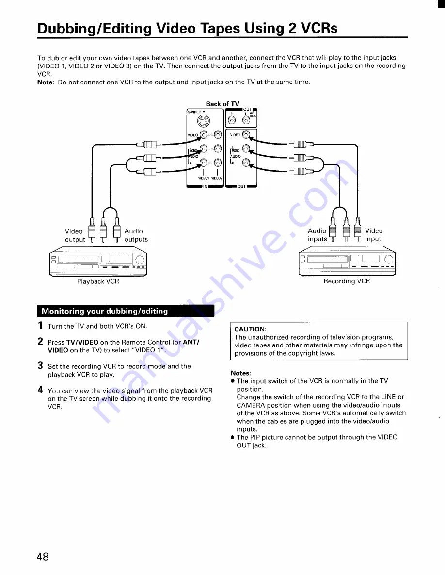 Toshiba CX32E70 Owner'S Manual Download Page 48