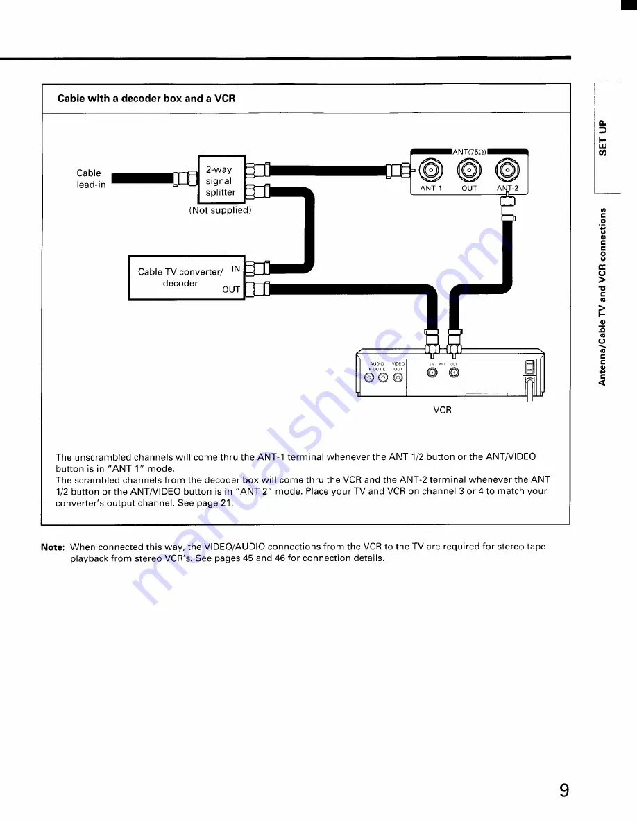 Toshiba CX35D80 Owner'S Manual Download Page 9