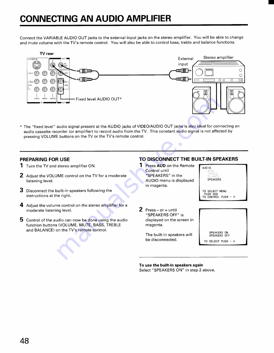 Toshiba CX35D80 Owner'S Manual Download Page 48