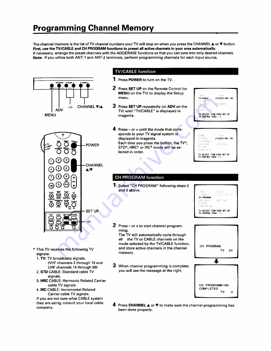 Toshiba CX36F67 Service Manual Download Page 11