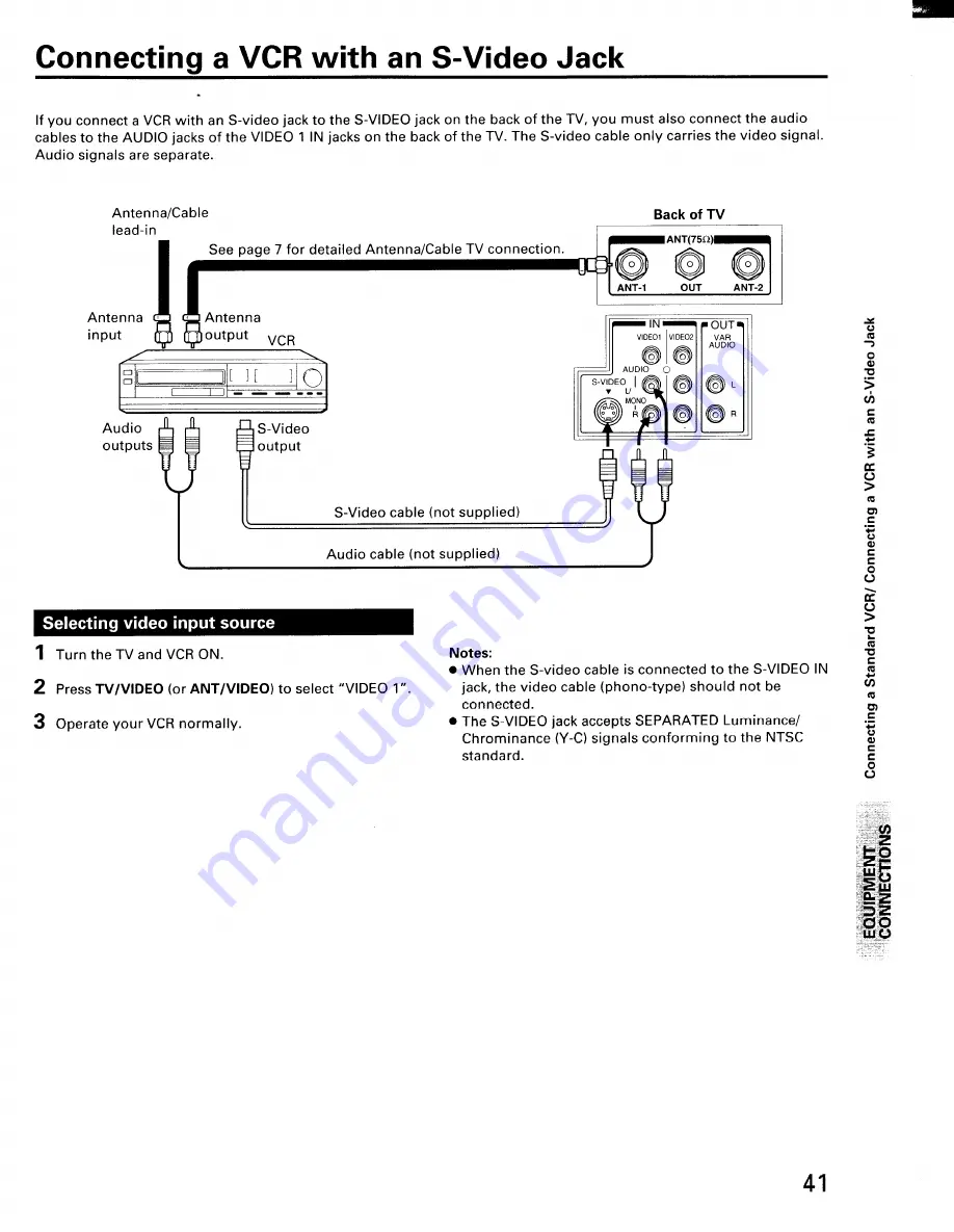 Toshiba CX36F84 Owner'S Manual Download Page 41