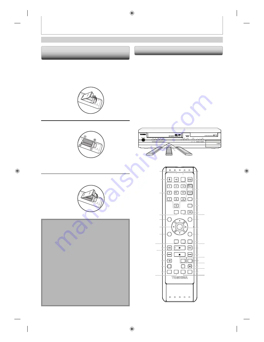 Toshiba D-KVR20KU Скачать руководство пользователя страница 12