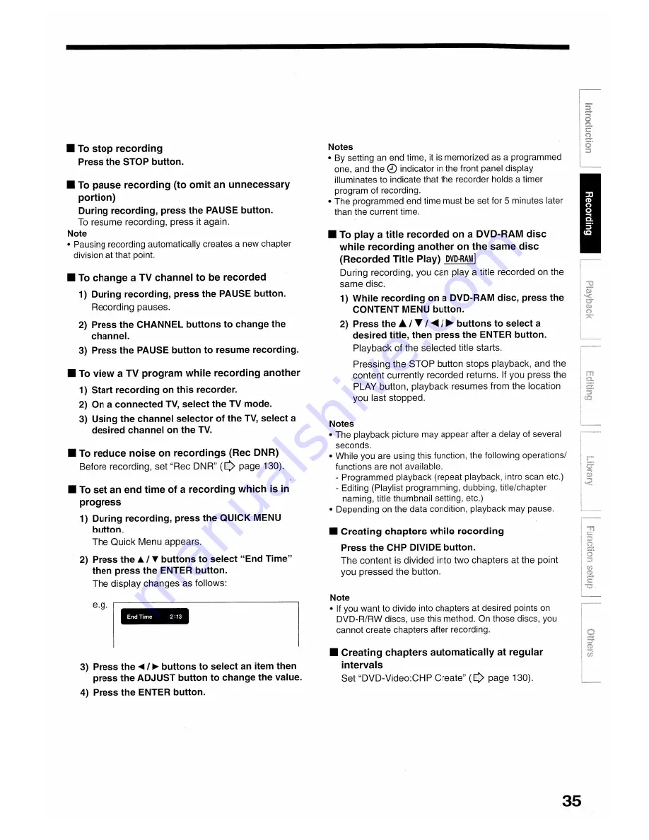 Toshiba D-R1SU Owner'S Manual Download Page 87