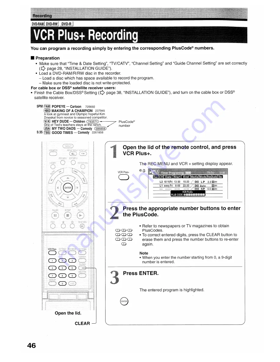 Toshiba D-R1SU Owner'S Manual Download Page 98