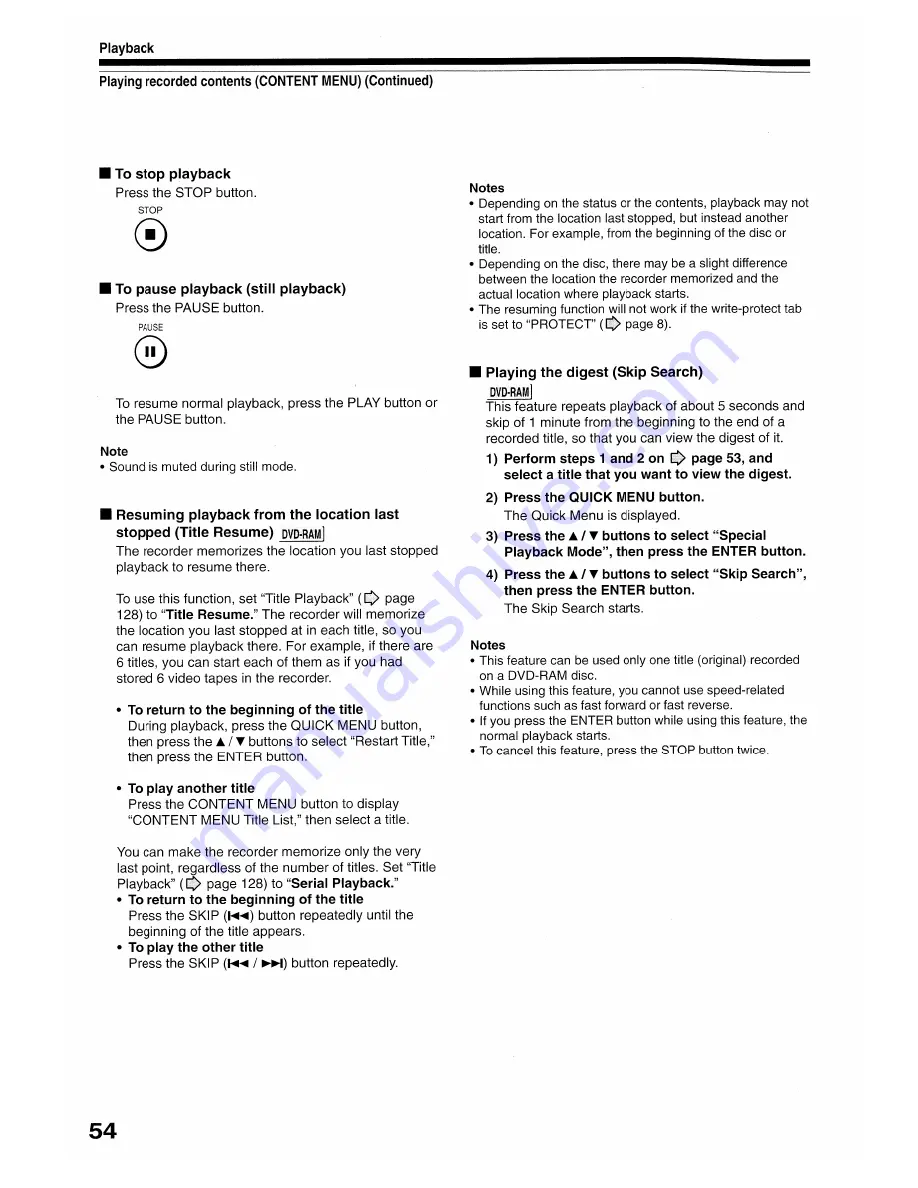 Toshiba D-R1SU Owner'S Manual Download Page 106